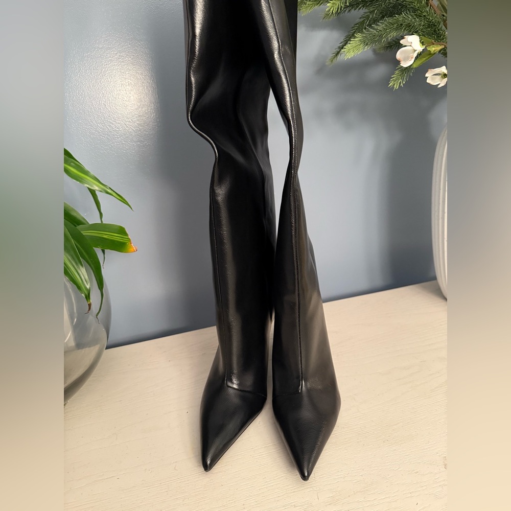 H&M Black Over the Knee Boots - Picture 8 of 10